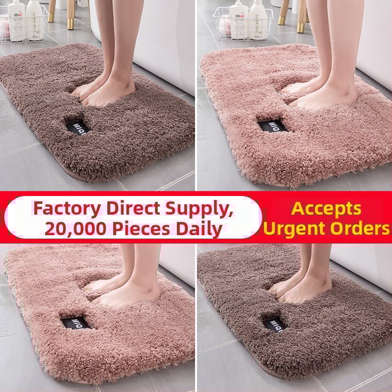 Kõrge plüüsi täidisega põrandamatt, imab vett ja on libisemiskindel; Materjal: polüester; Kuju: ristkülik; Muster: ühtlane; Puhastamine: masinipesu