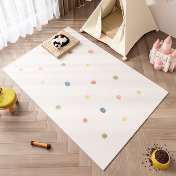 Multikas PVC põrandamatt - ruudukujuline kujuga, triibuline või ühtlane muster, trükk, PVC materjal, pestav