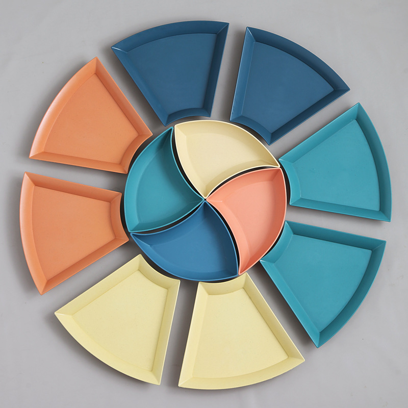 Majapidamiseks serveerimisaluste komplekt, kaasaegne minimalistlik disain, Materjal: nisu kõrred, Ebakorrapärane kuju, Sobib mikrolaineahjus, Trükitud logo, Kohandamise võimalus