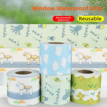 Logu ūdens uzsūcošās uzlīmes ziemas kondensācijai – stikla ūdensizturīgas uzlīmes, biezinātas, lai novērstu ūdens plūsmu uz loga palodzes, dzīvojamā istaba