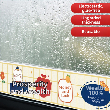 ffy Logu kondensācijas uzsūkšanas uzlīme, bieza, pašlīmējoša, moderns minimālistisks dizains ziemas mitruma kontrolei