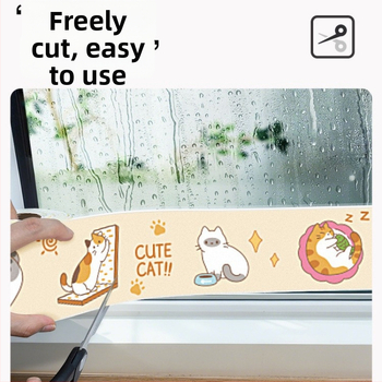 ffy Logu kondensācijas uzsūkšanas uzlīme, bieza, pašlīmējoša, moderns minimālistisks dizains ziemas mitruma kontrolei