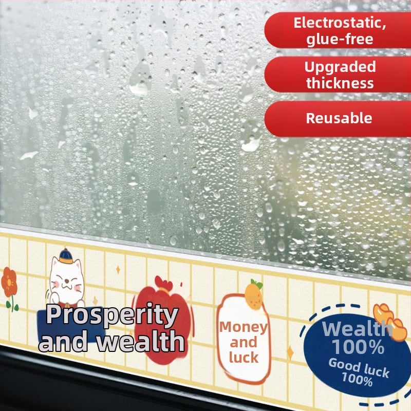 ffy Logu kondensācijas uzsūkšanas uzlīme, bieza, pašlīmējoša, moderns minimālistisks dizains ziemas mitruma kontrolei