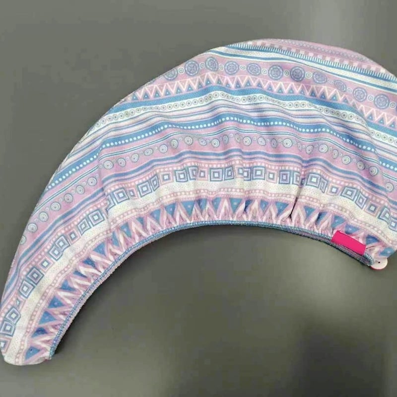 Pălărie pentru uscat părul, velur dublu, absorbant, uscare rapidă, peste 200 g