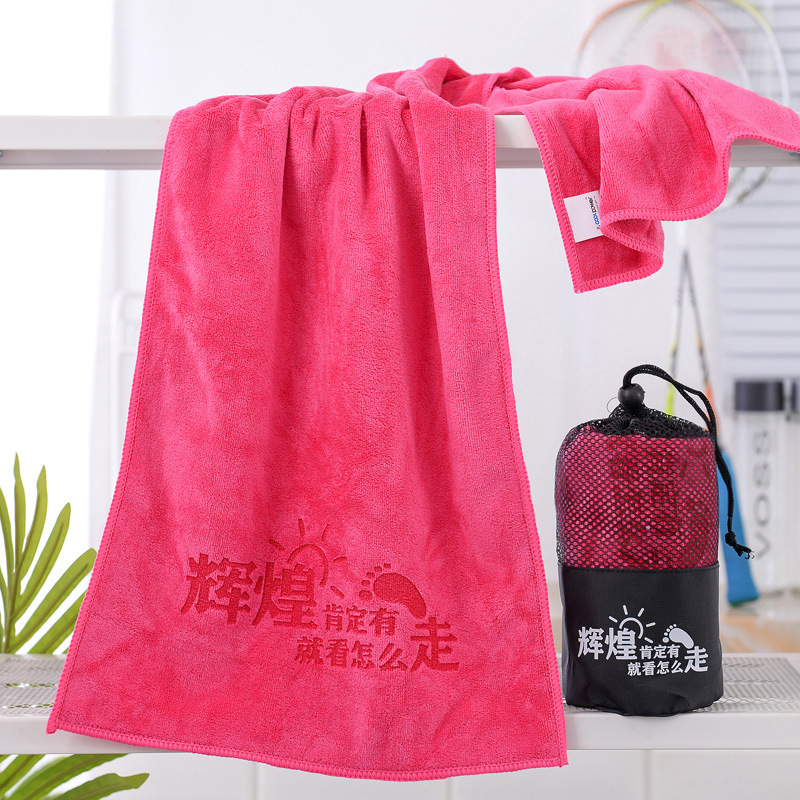 Prosop sport din nanofiber, 120 g, absorbție transpirație 16–20 s, uscare rapidă, imprimare logo disponibil