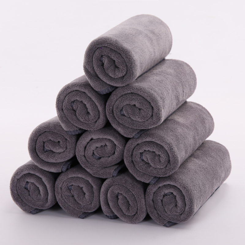 Mikrokiud köögirätik õhukesed kiududega, segatud lõng, 40s, 100 g, trükitud logo