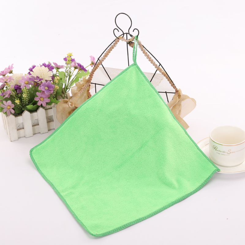 Mikrokiud köögirätik õhukesed kiududega, segatud lõng, 40s, 100 g, trükitud logo