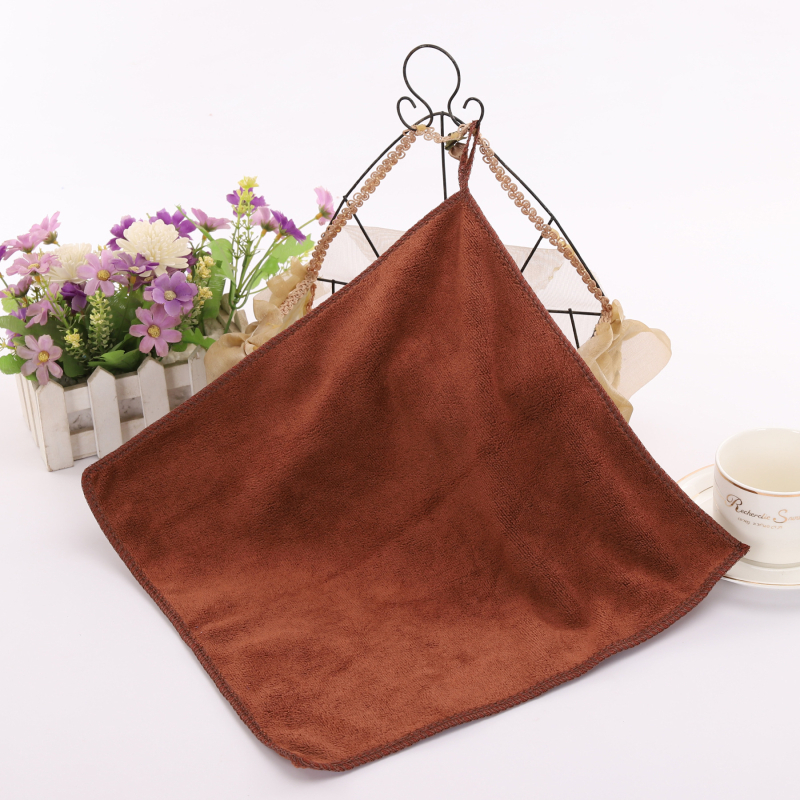 Mikrokiud köögirätik õhukesed kiududega, segatud lõng, 40s, 100 g, trükitud logo