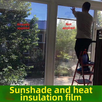 Vienpusēja privātuma logu plēve ar elektrostatisku pielīmēšanu – saules aizsardzība un siltumizolācija stiklam