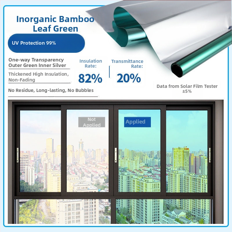 Vienpusēja privātuma logu plēve ar elektrostatisku pielīmēšanu – saules aizsardzība un siltumizolācija stiklam