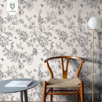 Itse-kleepuvad veekindlad PVC seina tapeedid – Skandinaavia pastoraalne stiil, sobivad elutoa ja magamistuba jaoks, seina katmiseks