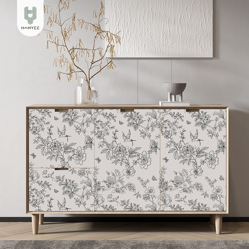 Itse-kleepuvad veekindlad PVC seina tapeedid – Skandinaavia pastoraalne stiil, sobivad elutoa ja magamistuba jaoks, seina katmiseks