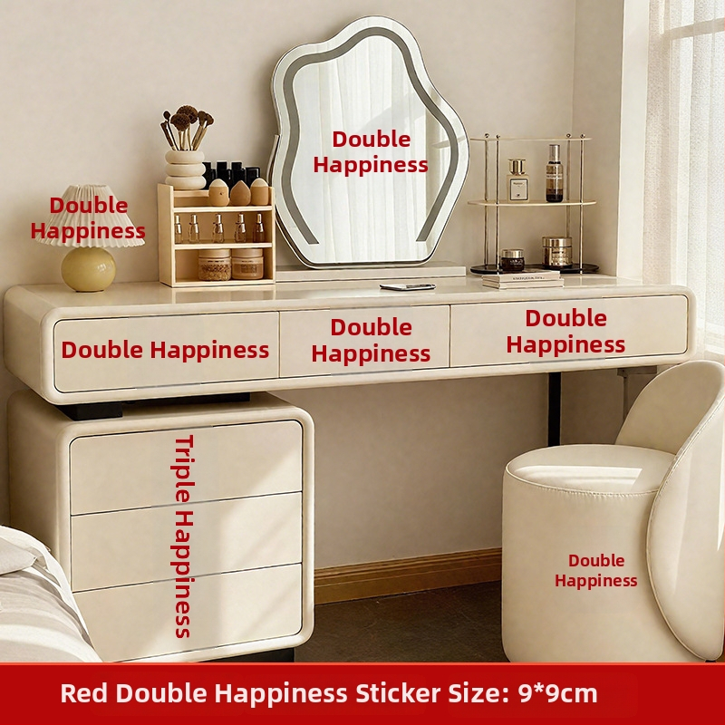 Laimes vārdu uzlīmes kāzu interjeram guļamistabā, garderobes un kosmētikas galdiņam | pašlīmējošas, zīmols Trip, bez importa