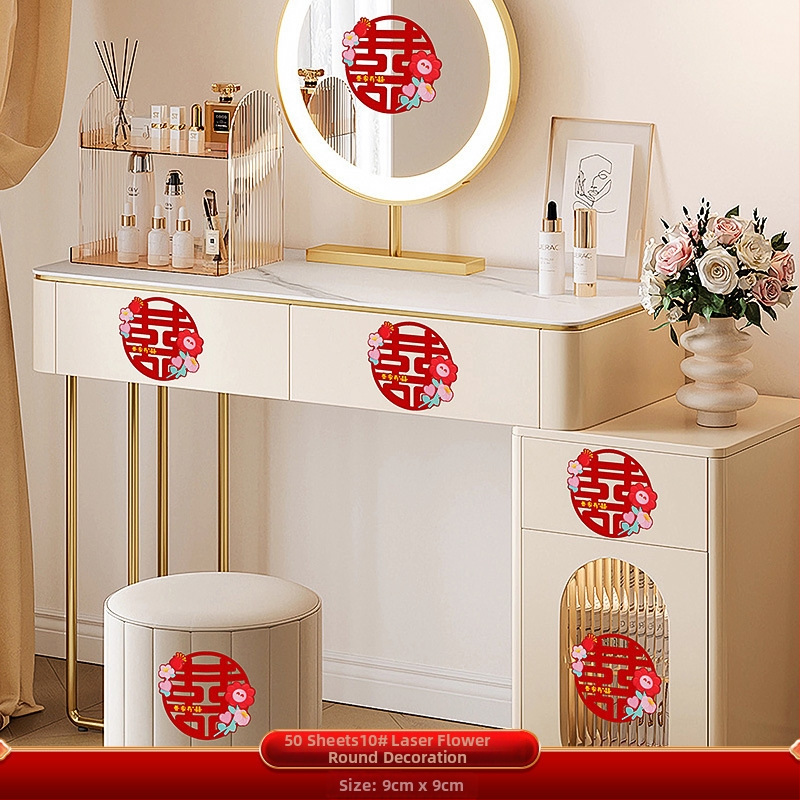 Laimes vārdu uzlīmes kāzu interjeram guļamistabā, garderobes un kosmētikas galdiņam | pašlīmējošas, zīmols Trip, bez importa