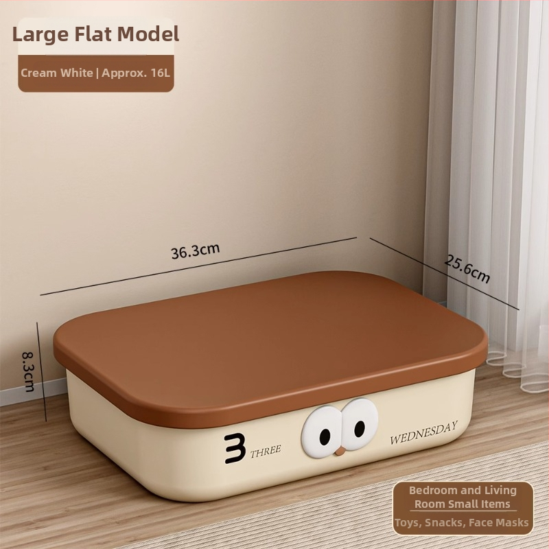 Galda uzglabāšanas kārba, 16 L, PP plastmasa, ar vāciņu, stohējama