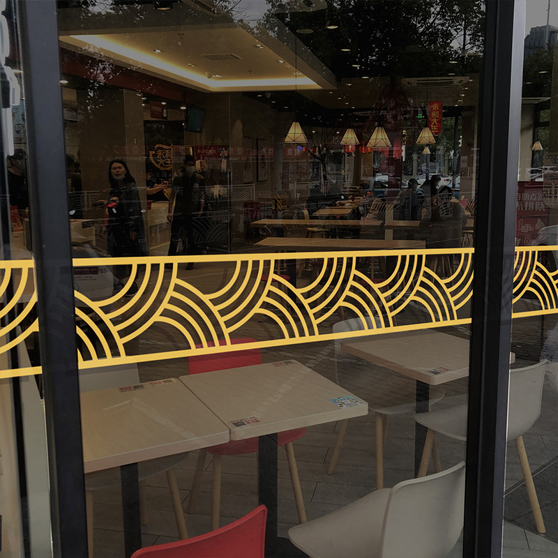 Väliskasutuseks seina kleebis alumiiniumfooliast puitmustriga klaasuste jaoks – dekoratiivne, veekindel, päikesekaitse, löögikindel