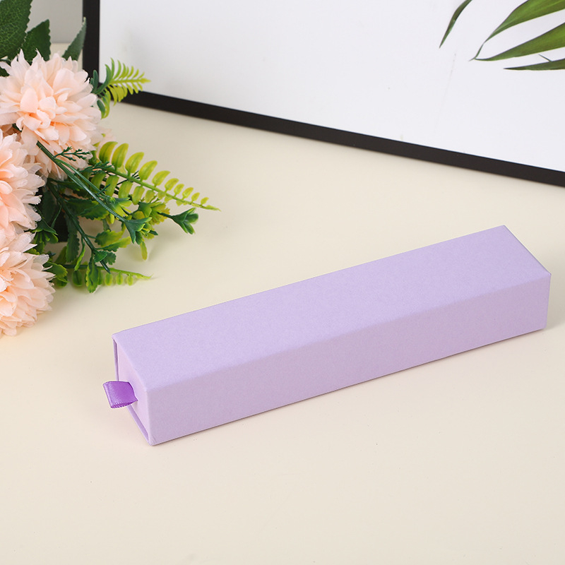 Kutija za pakiranje nakita — papirno/karton materijal, prijenosna kutija s ladicom, za narukvice, ogrlice, satove i naušnice; Brend: Luoxin Packaging