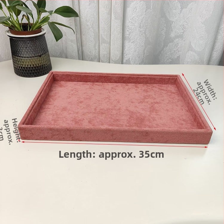 Flaneli nahast juveelide hoiukarp kaelakeede, käekellade ja kõrvarõngaste jaoks – kõva konstruktsioon, vaba stiil