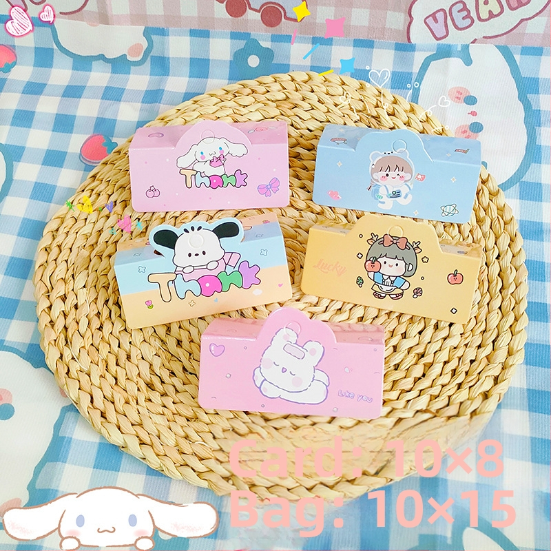 Kartoninės pakuotės kortelės, plokščias kišenės dizainas, 100 vnt. pakuotė juvelyrikai