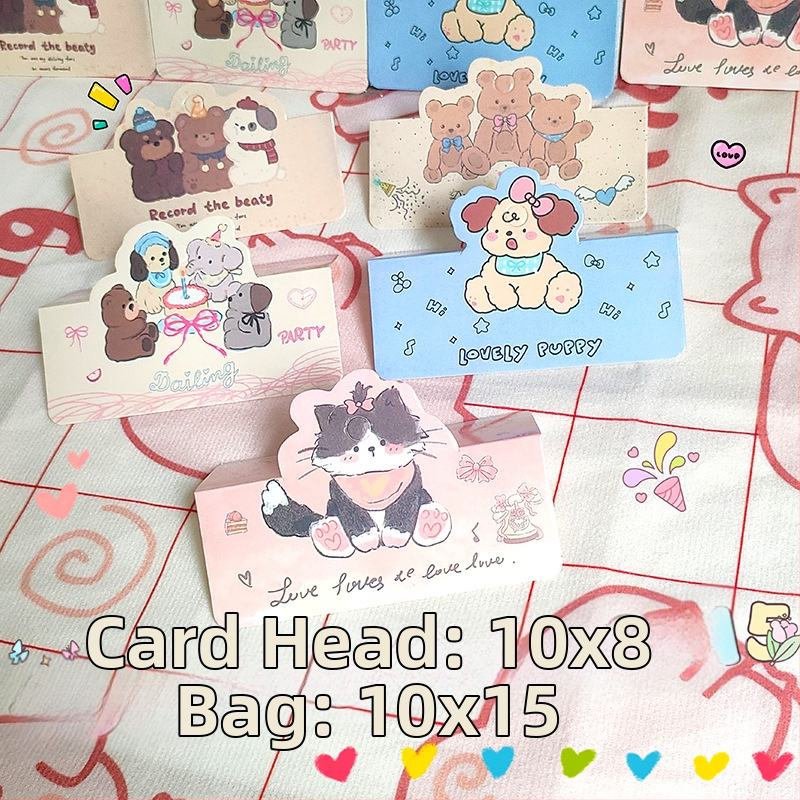 Kartoninės pakuotės kortelės, plokščias kišenės dizainas, 100 vnt. pakuotė juvelyrikai