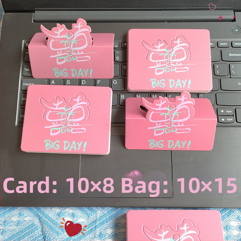 Kartoninės pakuotės kortelės, plokščias kišenės dizainas, 100 vnt. pakuotė juvelyrikai