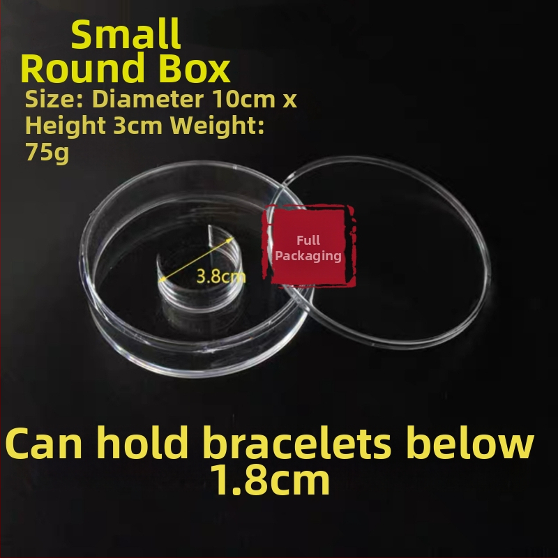 Akrilo agarwood karoliukų demonstracinė dėžutė, medžiaga: PC, pakuotės lygis: pardavimo/galinė pakuotė, pakuotės tipas: pakuotės maišelis, tikslas: apyrankių pakuotė