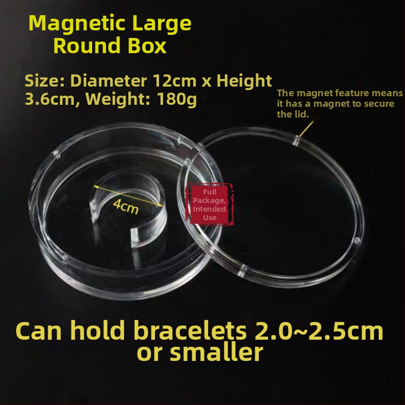 Akrilo agarwood karoliukų demonstracinė dėžutė, medžiaga: PC, pakuotės lygis: pardavimo/galinė pakuotė, pakuotės tipas: pakuotės maišelis, tikslas: apyrankių pakuotė