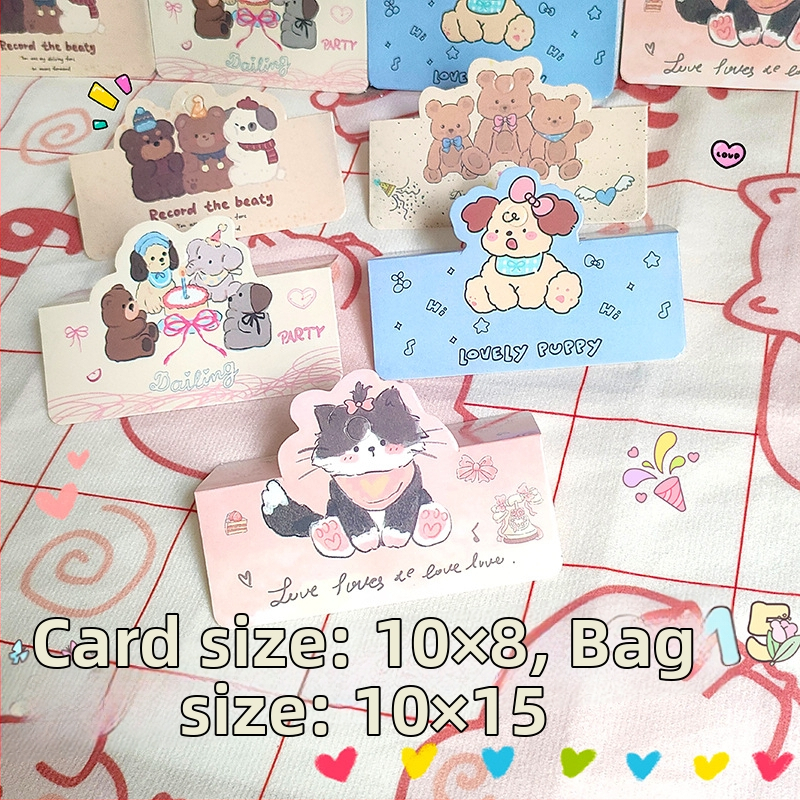 Apyrankių pakuotės kortelės - kartoninis popierius - 100 lapų komplektas - papuošalų pakuotė