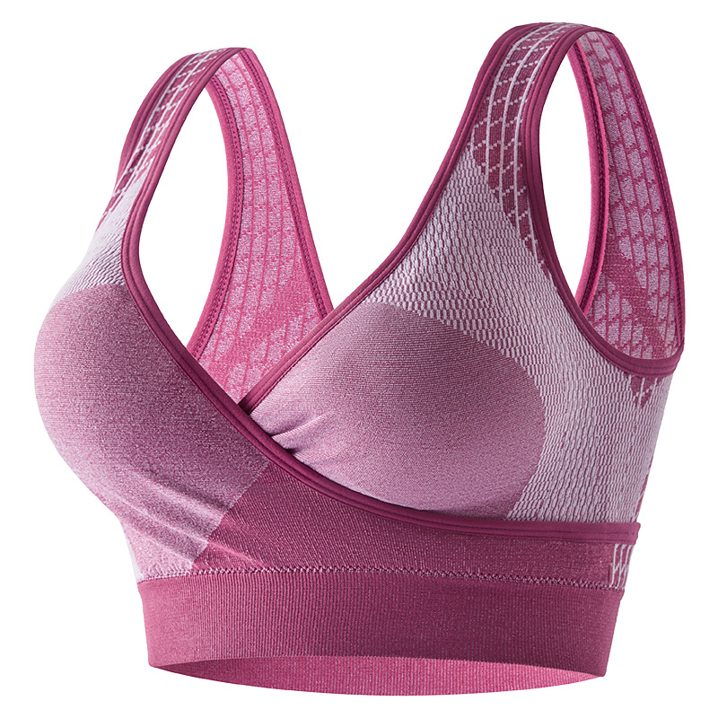 Integrēts neilona sporta krūšturis, 3/4 krūšu kauss, vidēji veidots kauss, bez stieples, fiksētas plecu siksnas