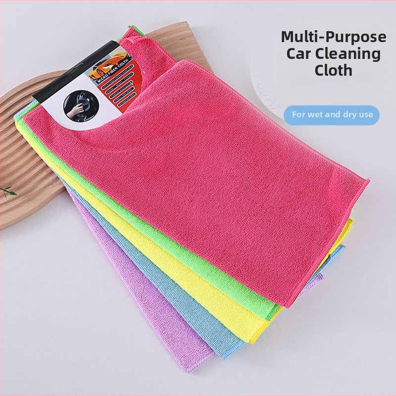 Prosop auto din microfibră, absorbție înaltă; greutate 25 g; producție: margine cusută, țesătură plată; caracteristici: decontaminare, absorbție rapidă a apei, rezistent la uzură