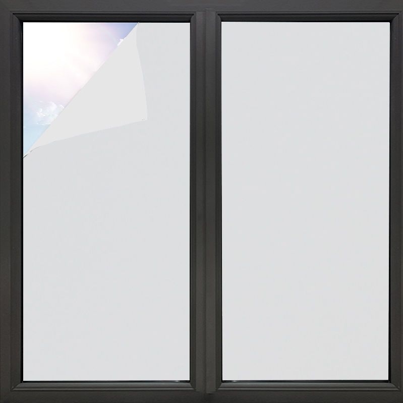 Logu privātuma folija – PVC, pašlīmējoša, privātums, gaismas bloķēšana, siltuma izolācija