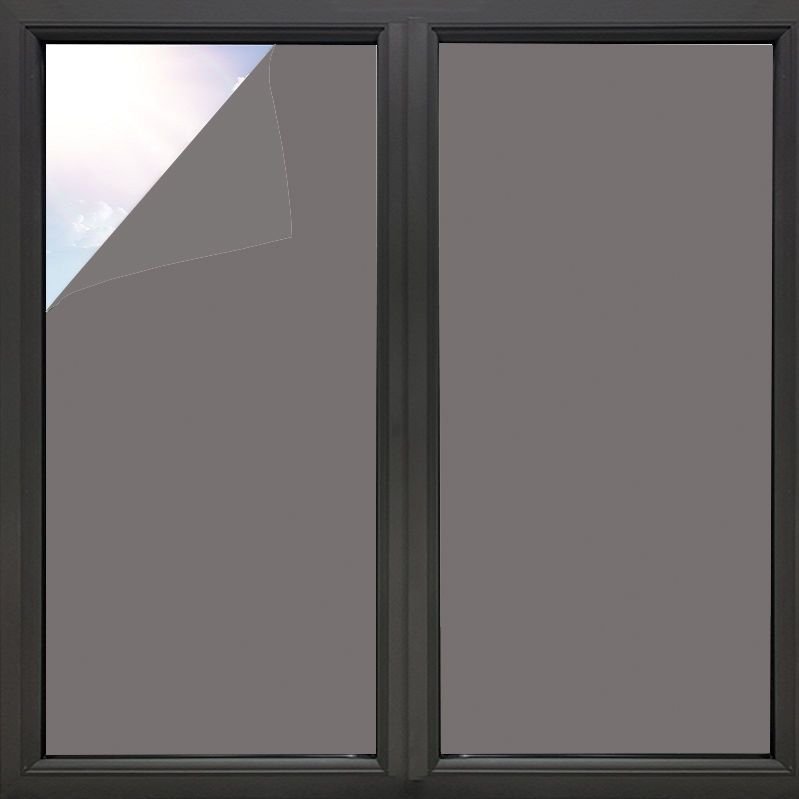 Logu privātuma folija – PVC, pašlīmējoša, privātums, gaismas bloķēšana, siltuma izolācija