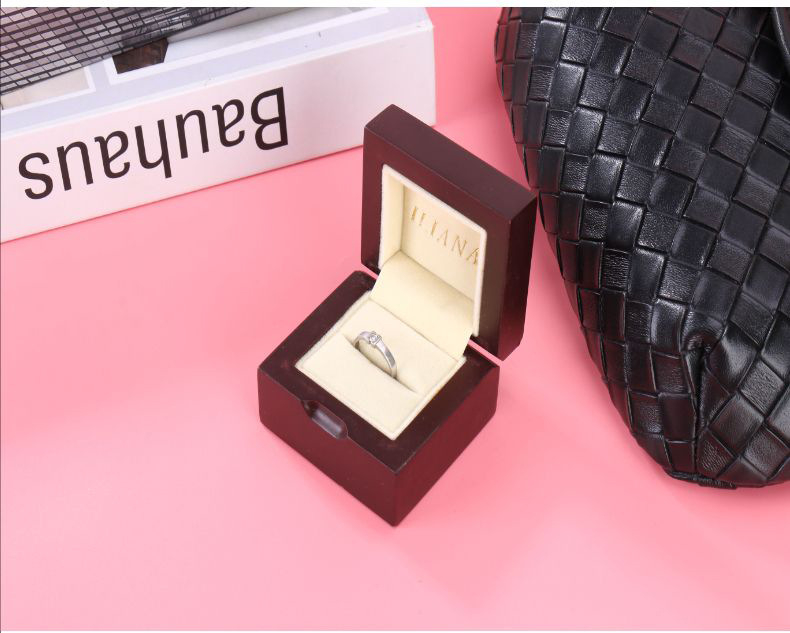 Audinio juvelyrinė dėžutė žiedų įpakavimui, individualizuota, prekinis ženklas Yuxiang