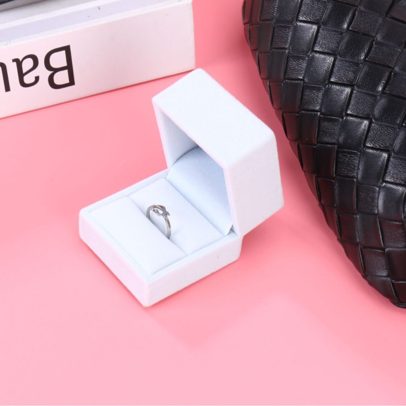 Audinio juvelyrinė dėžutė žiedų įpakavimui, individualizuota, prekinis ženklas Yuxiang