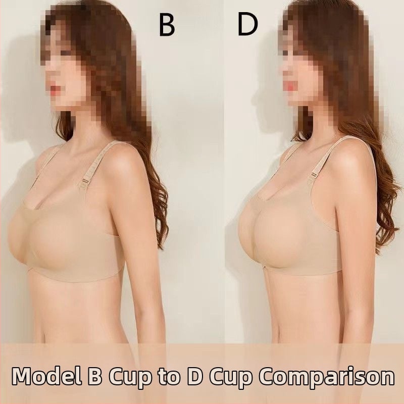 Силиконови протезни бюст чашки за сутиен, ултра тънки, реалистични, двоен дизайн