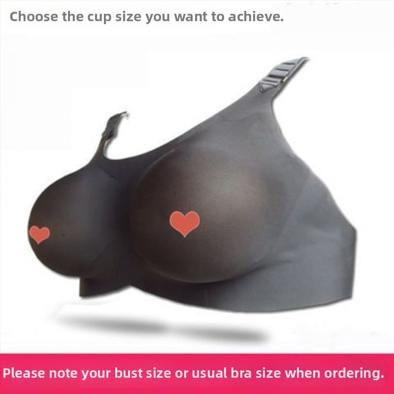 Силиконови протезни бюст чашки за сутиен, ултра тънки, реалистични, двоен дизайн