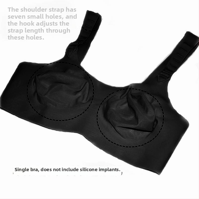 Силиконови протезни бюст чашки за сутиен, ултра тънки, реалистични, двоен дизайн