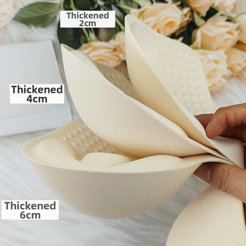 Integrētie krūšu spilventiņi ūdens piliena formā, integrēti; Zīmols: dodokiss/toot kiss; Materiāls: sūklis; Biezums: sabiezināts; Funkcijas: bez pēdām, elpojošas, palielināšana