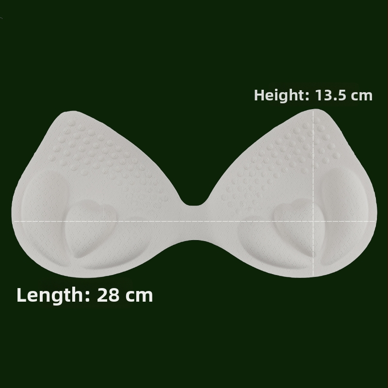 Integrētie krūšu spilventiņi ūdens piliena formā, integrēti; Zīmols: dodokiss/toot kiss; Materiāls: sūklis; Biezums: sabiezināts; Funkcijas: bez pēdām, elpojošas, palielināšana