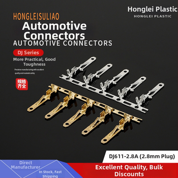 DJ611-2.8A Bloc terminal cu lamelă, 40 conductoare, 6000 bucăți pe placă