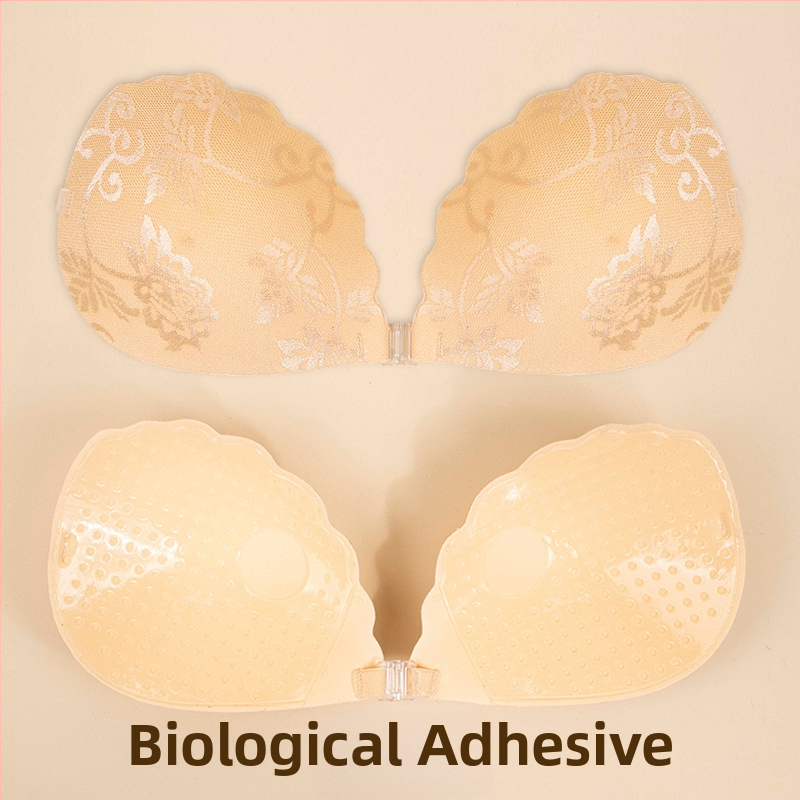 Shell Lace Chest Sticker – elpojošs, neredzams, bez pēdām, savelk, plāna mežģīne