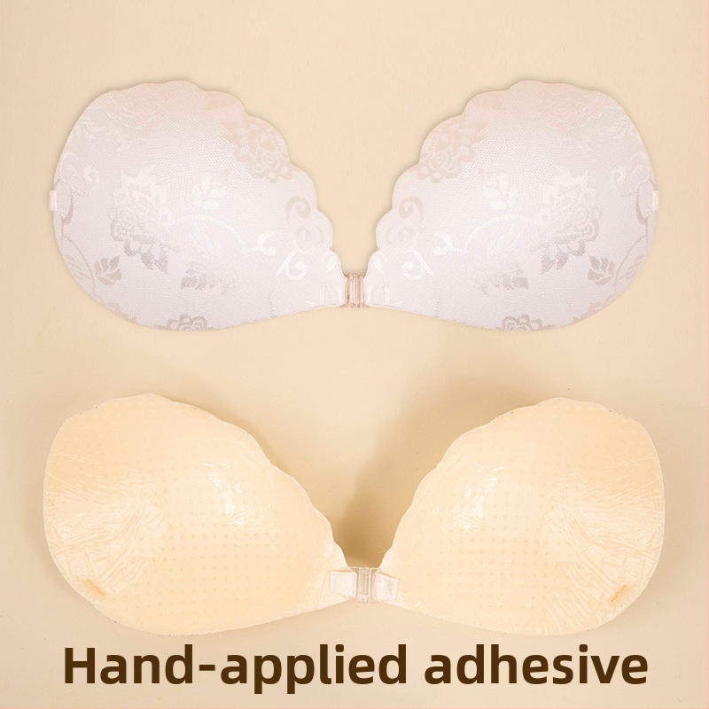 Shell Lace Chest Sticker – elpojošs, neredzams, bez pēdām, savelk, plāna mežģīne