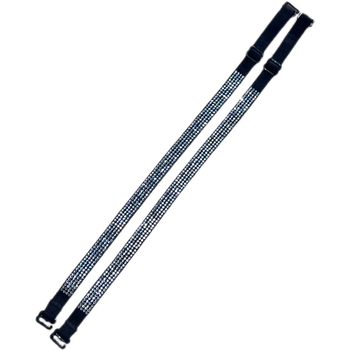 Kleita ar dimantu rotājumā pleciem un neatklātā krūšu daļa ar plāniem siksniņām, neilons; pērlītes, dimanti, pavasaris 2024