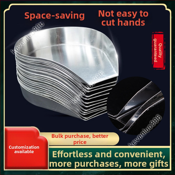 Roostevabast terasest traditsioonilise hiina meditsiini anum, ovaalne kujuga, apteekidele ja kliinikutele