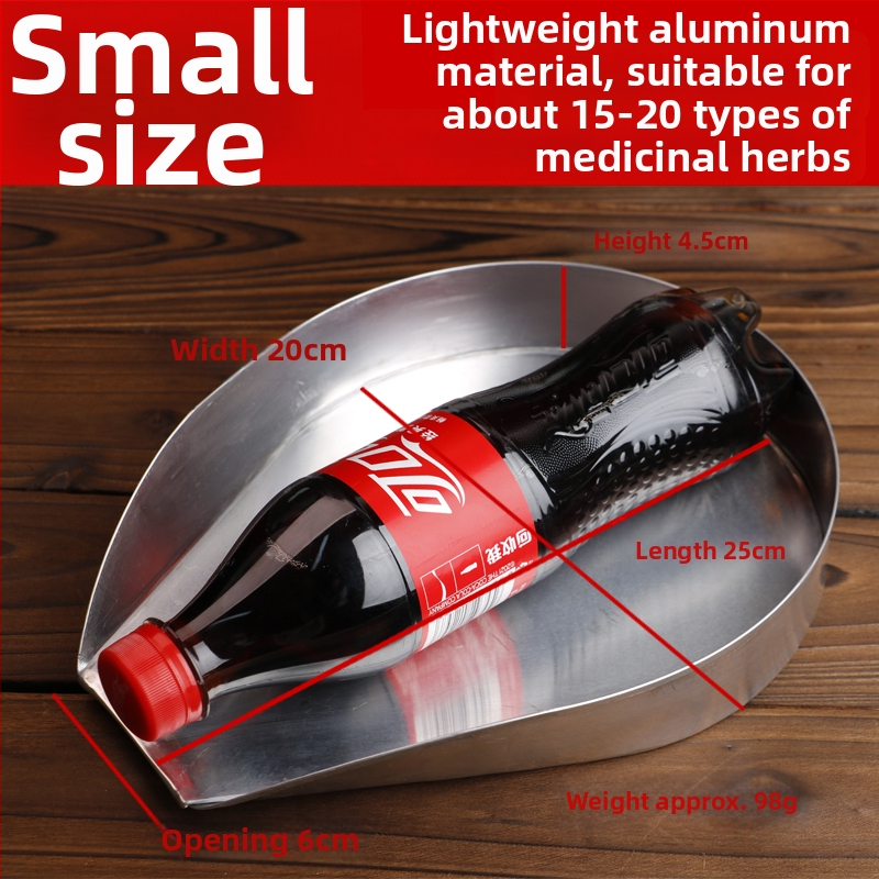 Roostevabast terasest traditsioonilise hiina meditsiini anum, ovaalne kujuga, apteekidele ja kliinikutele