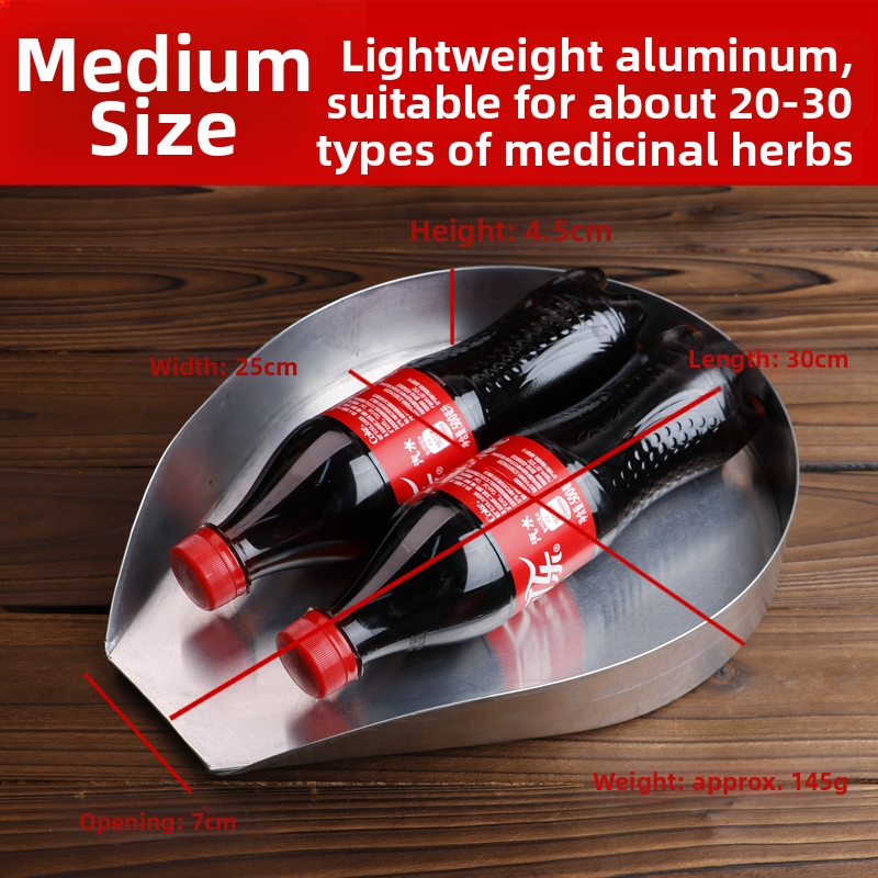 Roostevabast terasest traditsioonilise hiina meditsiini anum, ovaalne kujuga, apteekidele ja kliinikutele