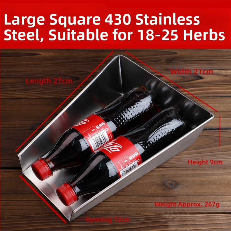 Roostevabast terasest traditsioonilise hiina meditsiini anum, ovaalne kujuga, apteekidele ja kliinikutele