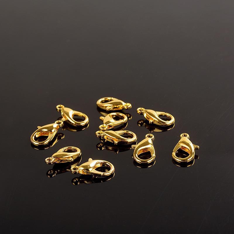 Set 302 lobster kopča za nakit — kopče za lančiće, kopče za privjeske, klizne kopče, konektori za narukvice, DIY dodaci za perle