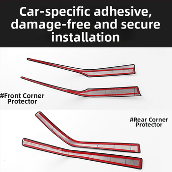 Toyota Corolla 2019–2024 jaoks: esikaitseraiba, nurga kaitse, udutuled dekoratiivne joon; ei ühildu sportversiooniga.