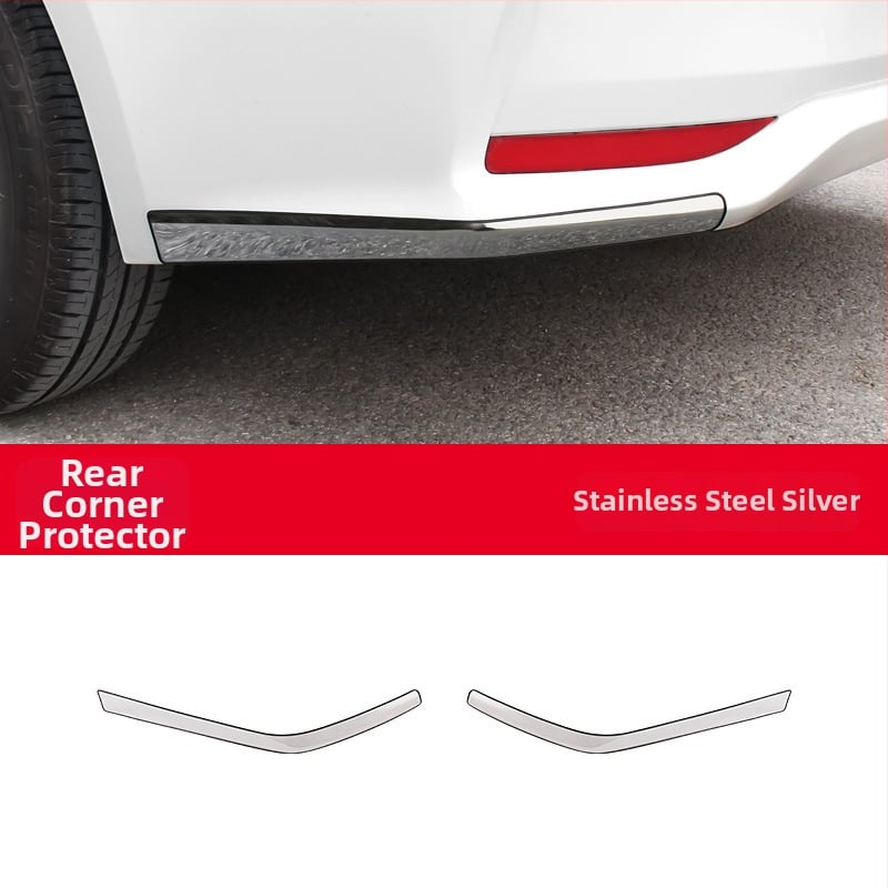 Toyota Corolla 2019–2024 jaoks: esikaitseraiba, nurga kaitse, udutuled dekoratiivne joon; ei ühildu sportversiooniga.